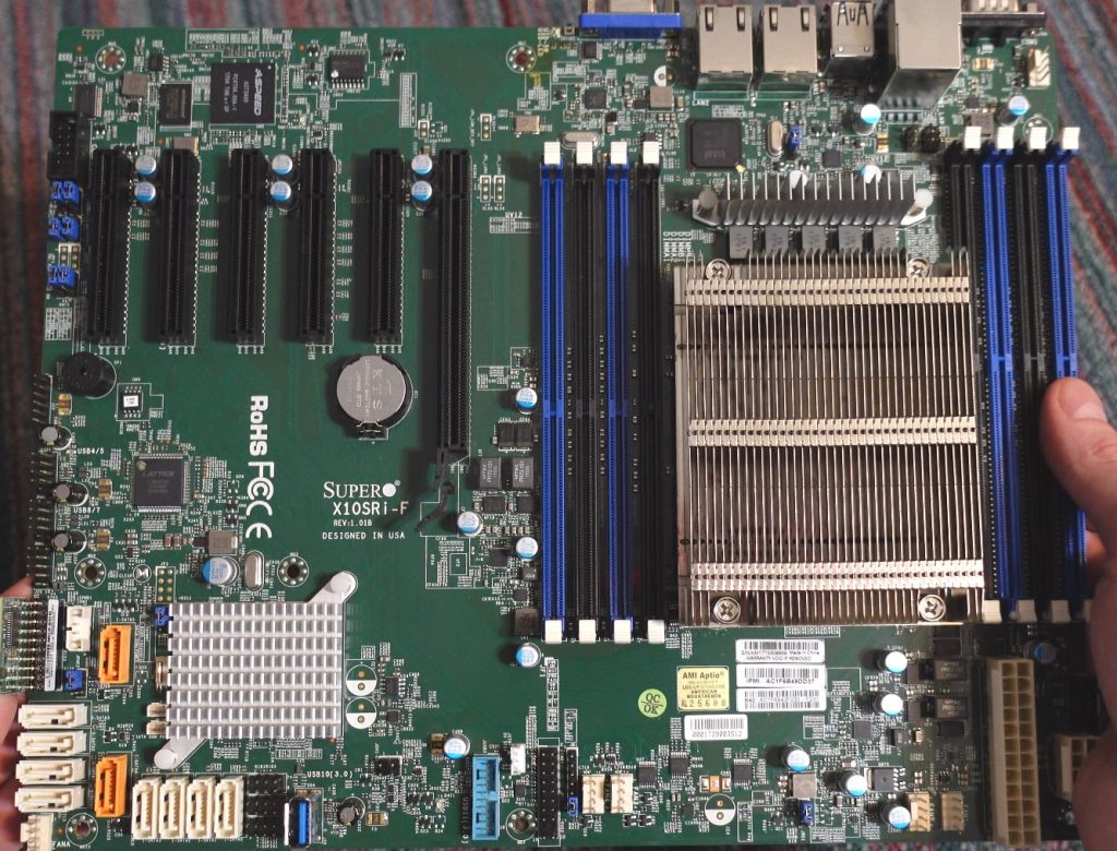 Server Build with Supermicro X10SRi-F and Intel E5-2630