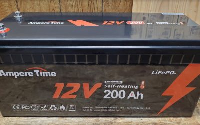 Ampere Time 12V 200Ah Heated LiFePO4 Battery Review